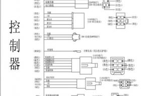 电动车手把加速器正确接线方法 电动车控制器接线图